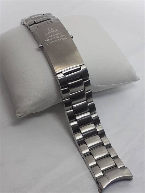 omega seamaster stainless steel watch band|replacement strap for Omega Seamaster.